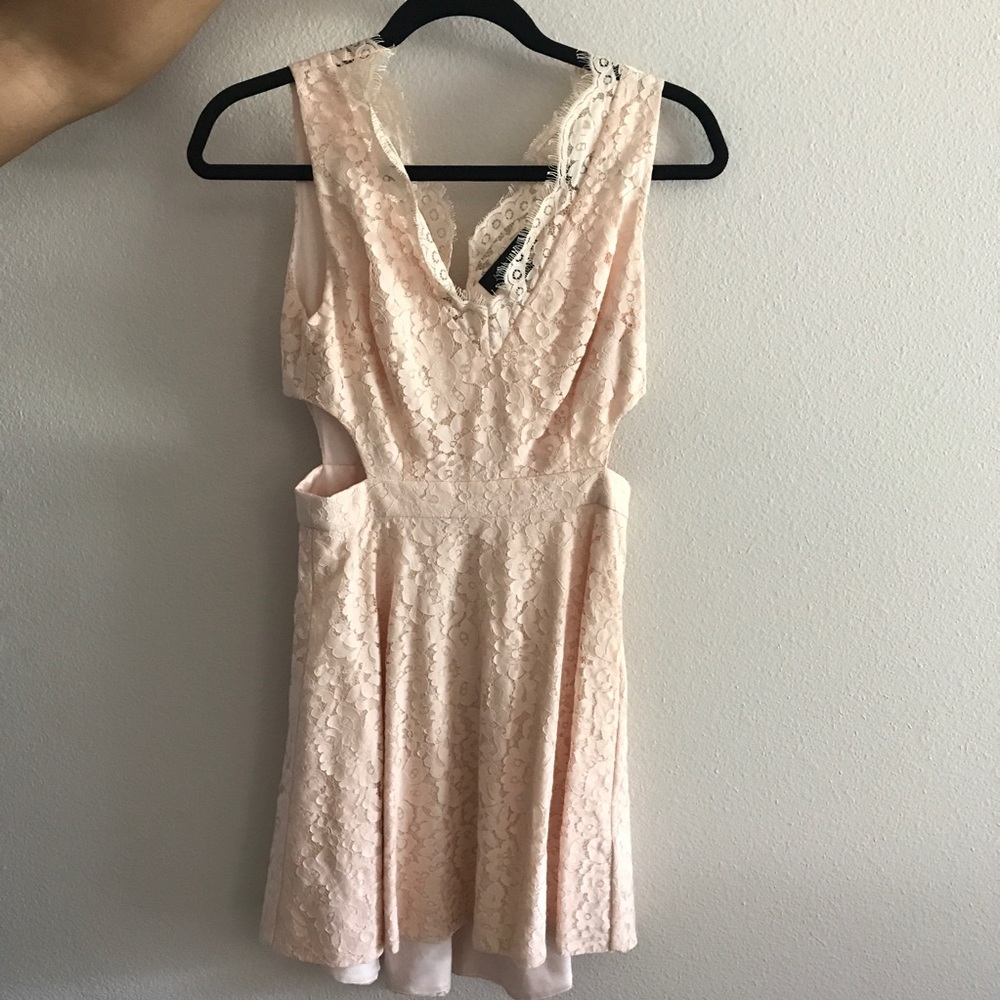 Marciano Cut out lace dress